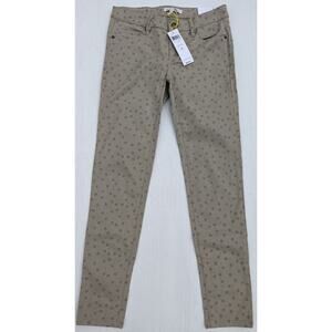 BCBG The Jasper Skinny Jeans BCBGeneration Happy Faces Sad Faces Print Size 25